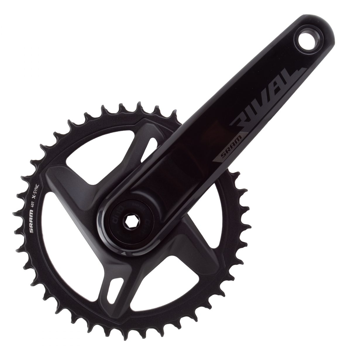 CRANKSET SRAM RIVAL AXS D1 WIDE POWERMETER 1x 172x40 DUB NoBB BK 212103