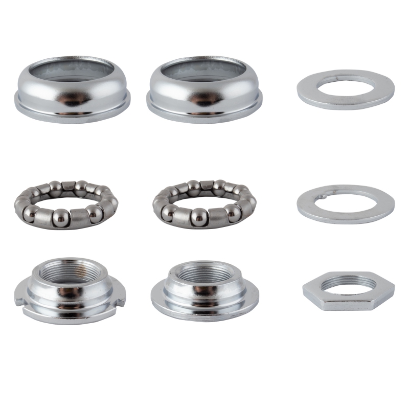 Black Ops BB Bottom Bracket Set 1-piece Crank 24Tpi Chrome