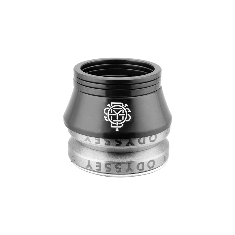 Odyssey Integrated BMX Headset Ody Int Mx 1-1//8 Bk W//conical Spacer