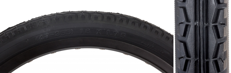 Sunlite Street pneu Sunlt 18x1.75 BK//BK Street K123