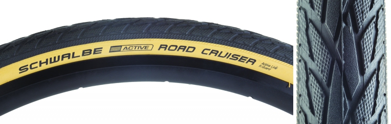 Details about   SCHWALBE Road Cruiser Active Twin K-Guard Tire 27.5 x 1.40 26 x 1-1/2 x 1-3/8 