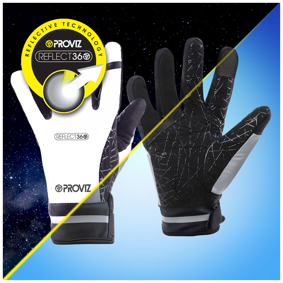 Proviz Reflect360 Reflect360 Running Gloves Reflect360 Waterproof