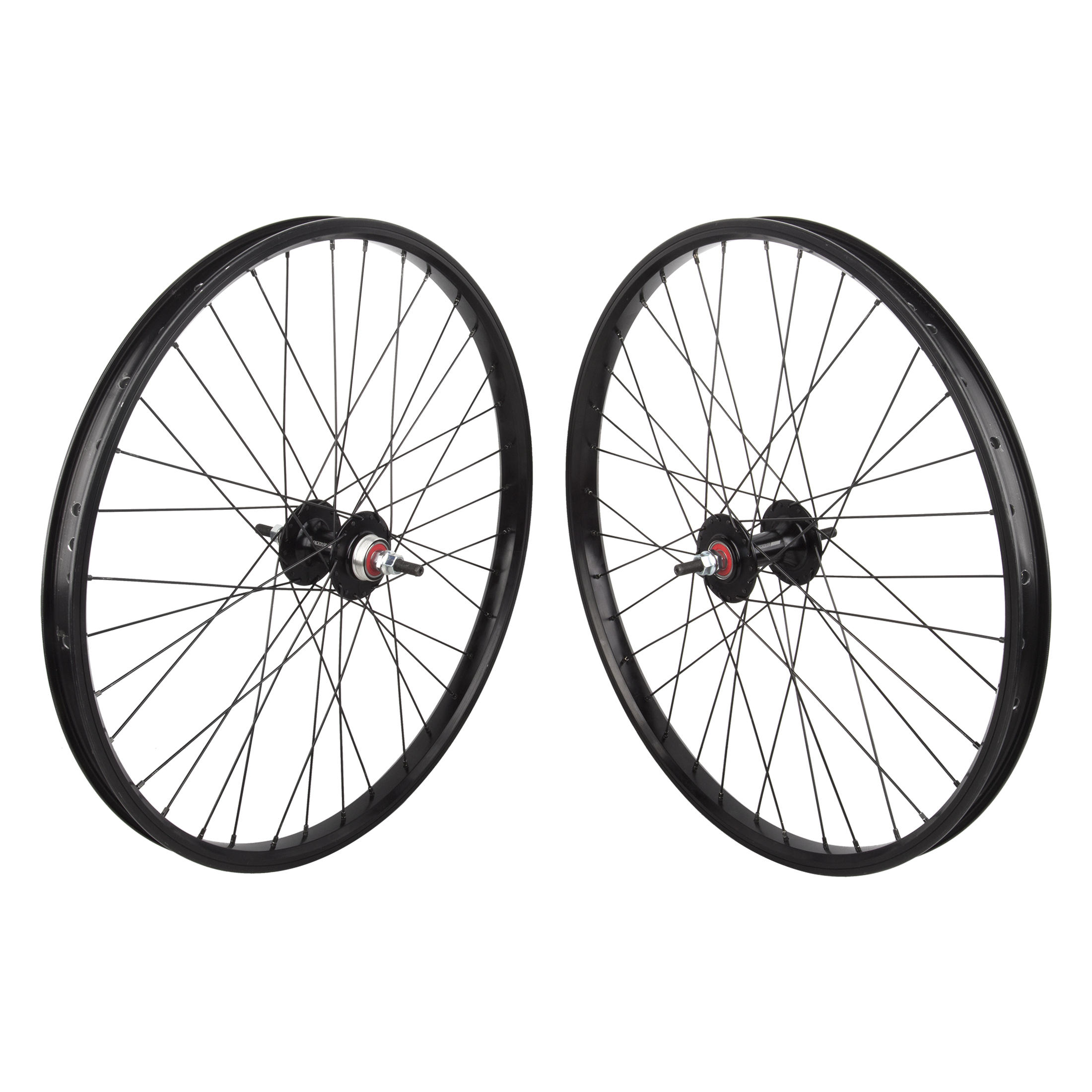 Se Bikes Blocks Flyer Hubs, B/O 3/8 x 110, 36H, 1s FW, RIM, Blk - Modern  Bike