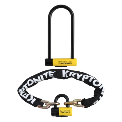 LOCK KRY U NY LS 4x10.25 w/NY CHAIN 3.25x12mm & EV-DISC KEYED ALIKE