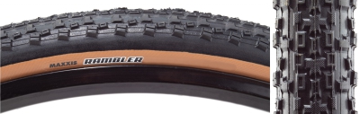 TIRE MAX RAMBLER 700x45 BK/TAN WIRE/60 EXO