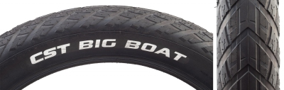TIRE CSTP BIG BOAT 20x3.0 BK/BK WIRE REF/2L