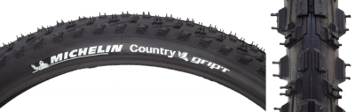 TIRE MICHELIN COUNTRY GRIPR 27.5x2.1 BK/BK WIRE/3x33/TT
