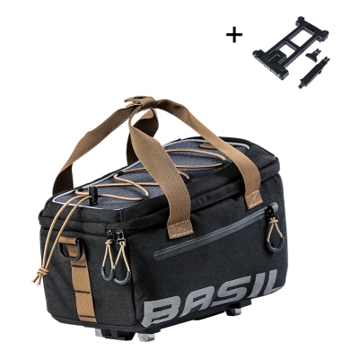 BAG BASIL TRUNK MILES 7L MIK BK/GY
