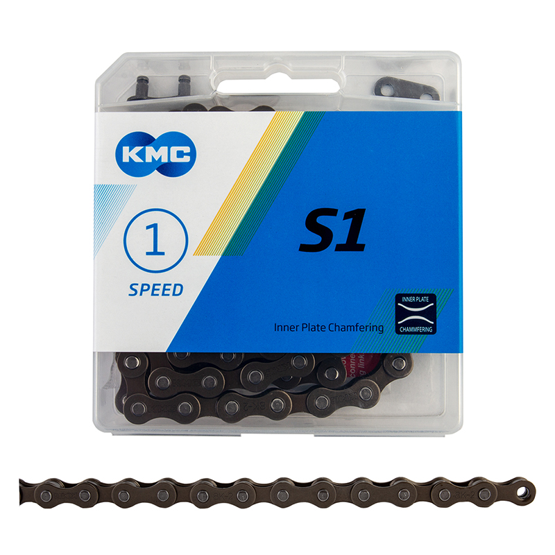 CHAIN KMC 1/2x1/8 S1 1s BRN 112L