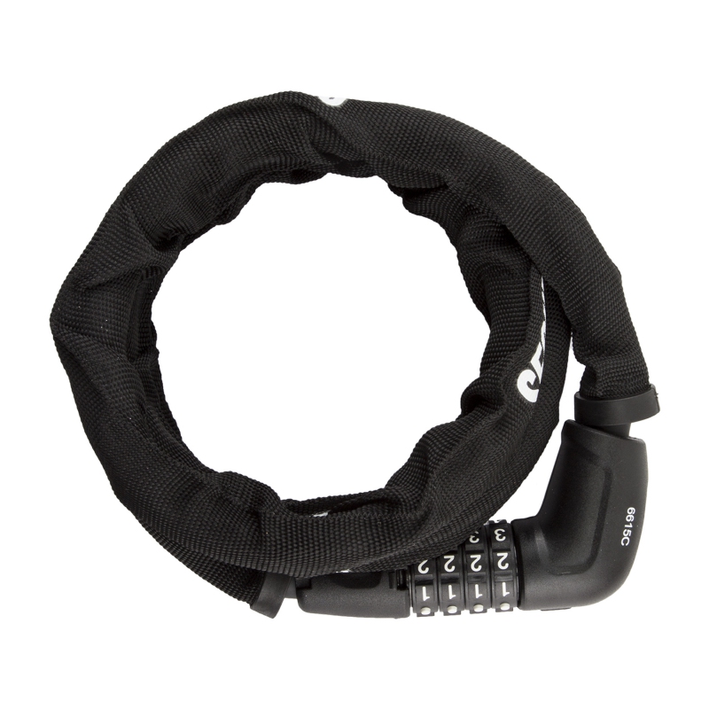 LOCK SECURIT ARMOR SPYNE COMBO 15x120cmBK
