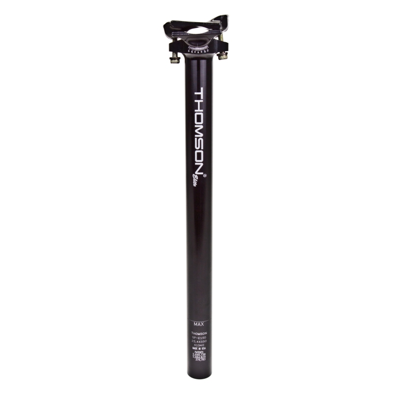Thomson Elite 7000 Seatpost 25.4mm - 330mm Black - No Setback