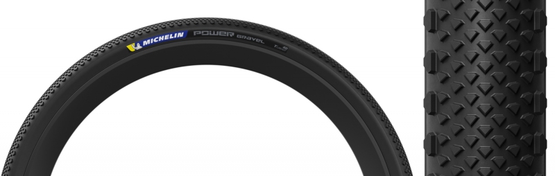 TIRE MICHELIN PWR GRAVEL 700x47 BK/BK FOLD/3x120 MAGI-X/C2ST/TLR