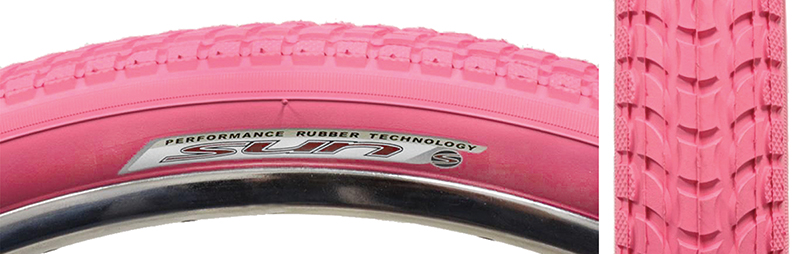 Pneumatici Sunlite Cruiser 927 Per Bici - 26 X 2.125 - Colore Rosa