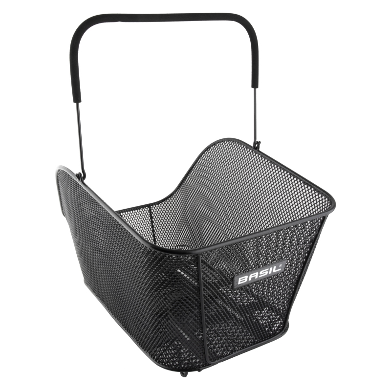BASKET BASIL RR RACTOP MESH ICON M MIK w/HANDLE BK