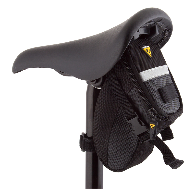 aero seatpost saddle bag